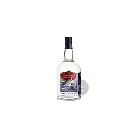 COMPAGNIE DES INDES - JAMAIQUE - RHUM BLANC - 70CL