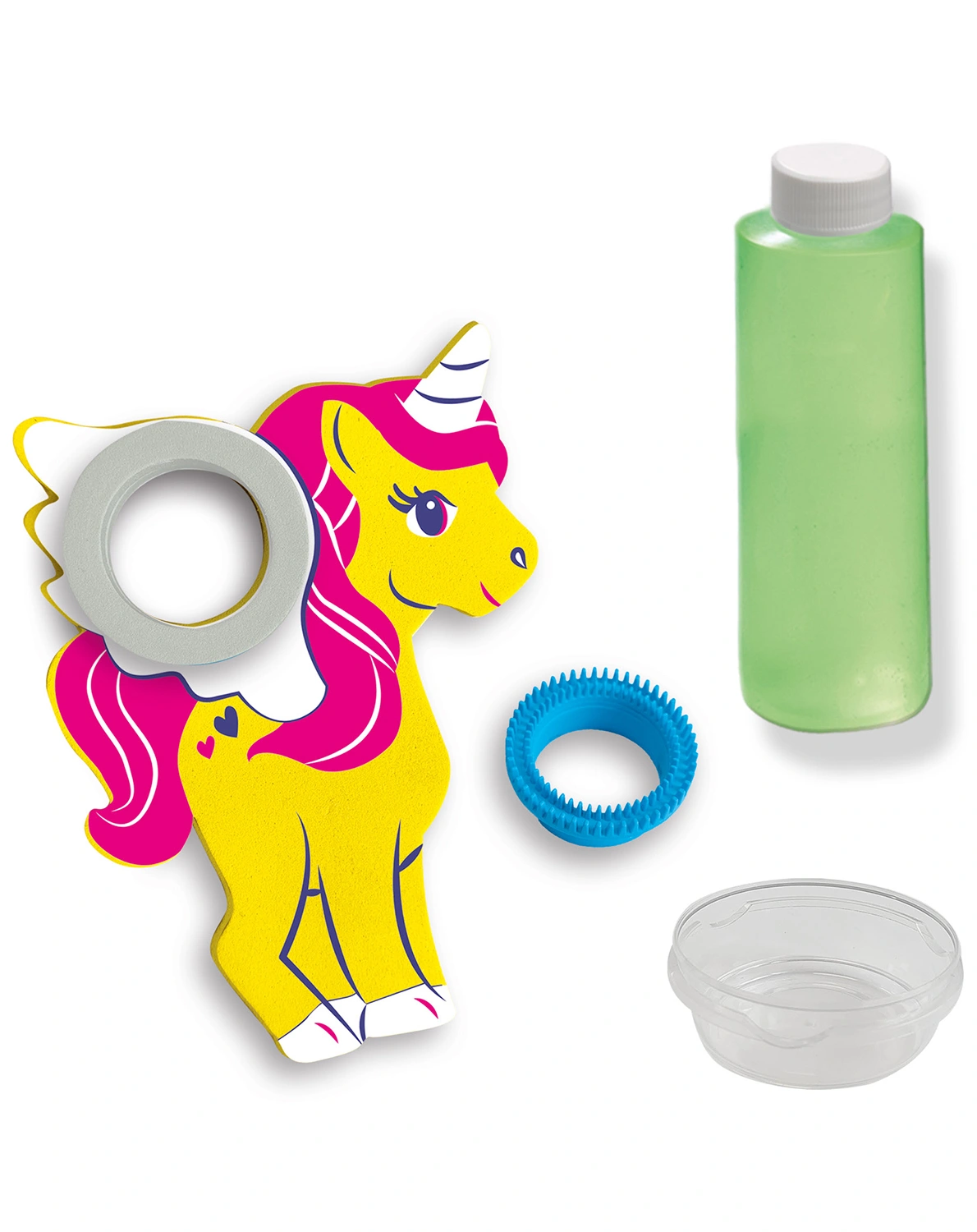 Seifenblasen UNICORN BUBBLES 4-teilig
