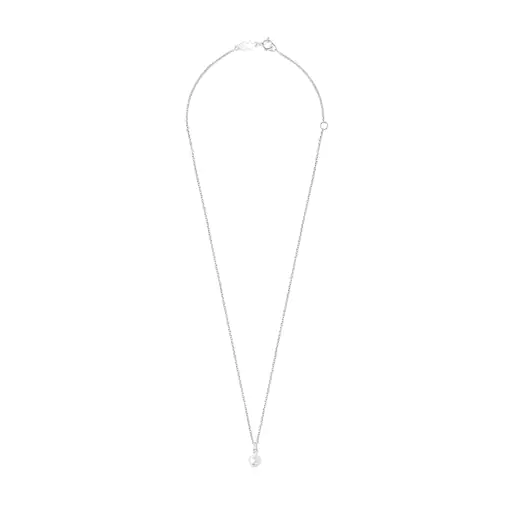 Colar Icon Pearl em Prata e Pérolas
