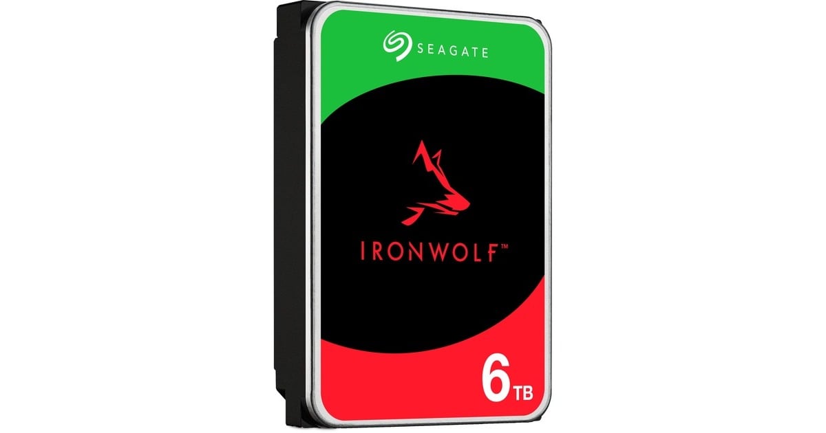 SeagateIronWolf 6 TB harde schijf  (SATA/600, 24/7)