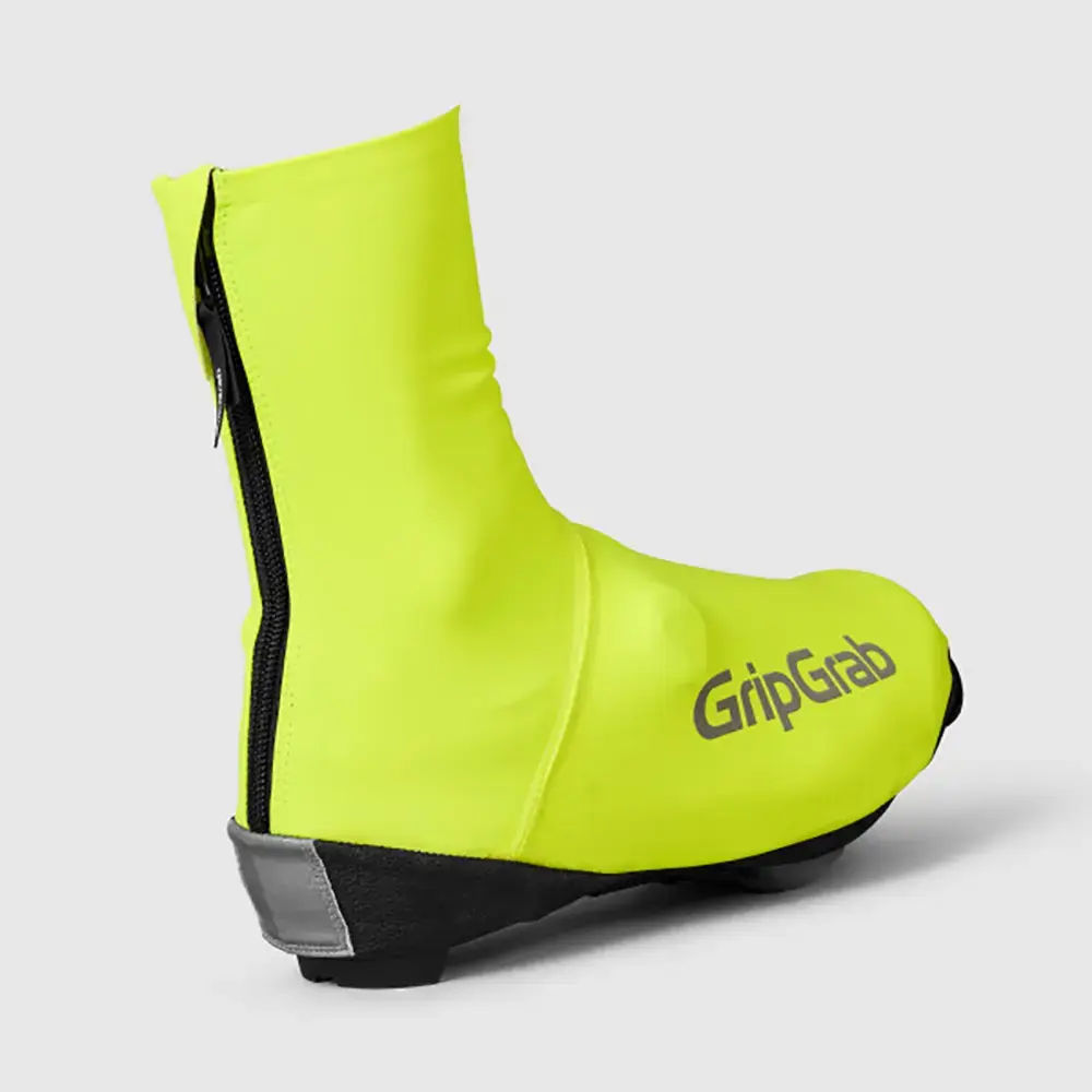 GripGrab PACR Waterproof Road Overschoenen Hi-Vis Geel