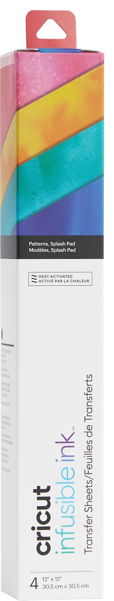 Cricut Infusible Ink overførselsark 4-pak (splashpad)