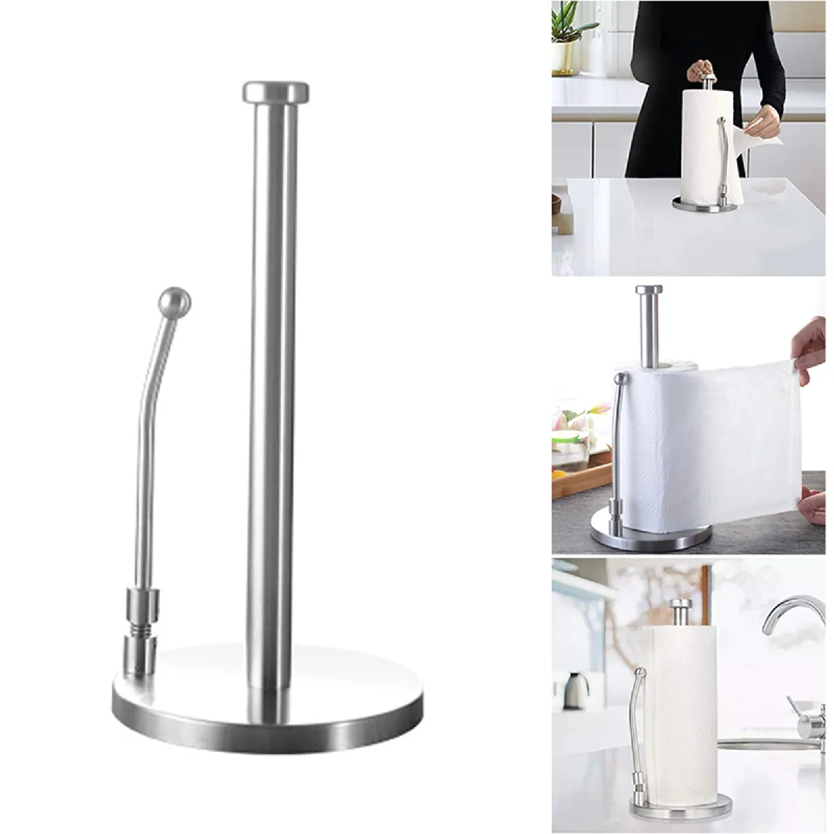Universal Porte-Mouchoirs Acier Inoxydable