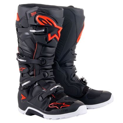 Botte enduro Alpinestars TECH 7 2025 - Noir / Rouge