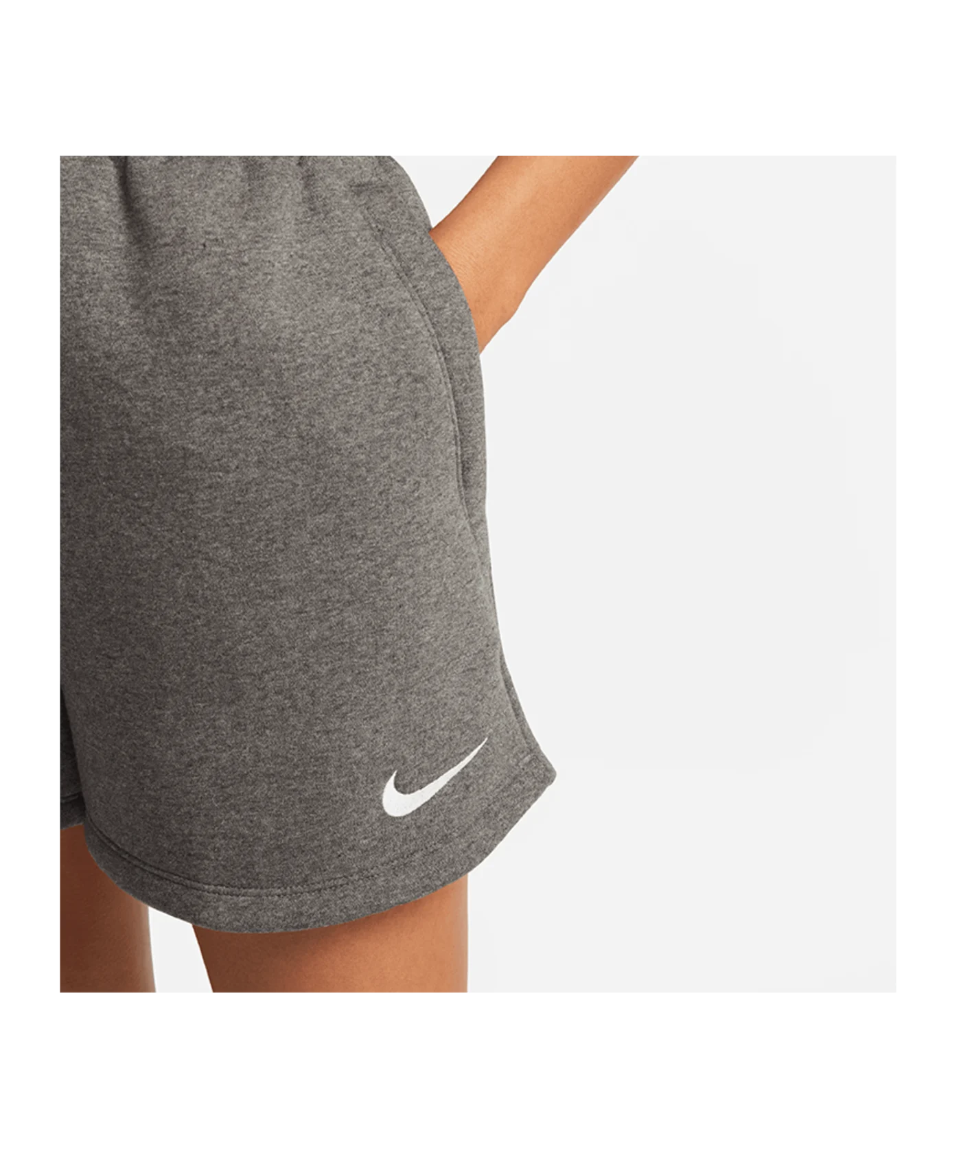 Nike Park 20 Fleece Short Damen Grau Weiss F071