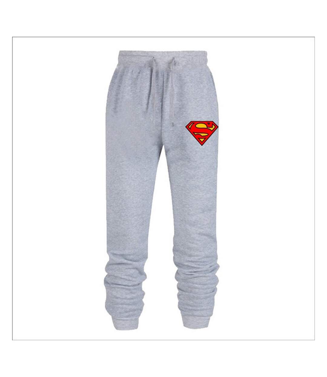 Superman - Pantalon de jogging - Homme (Gris chiné) - UTTV174