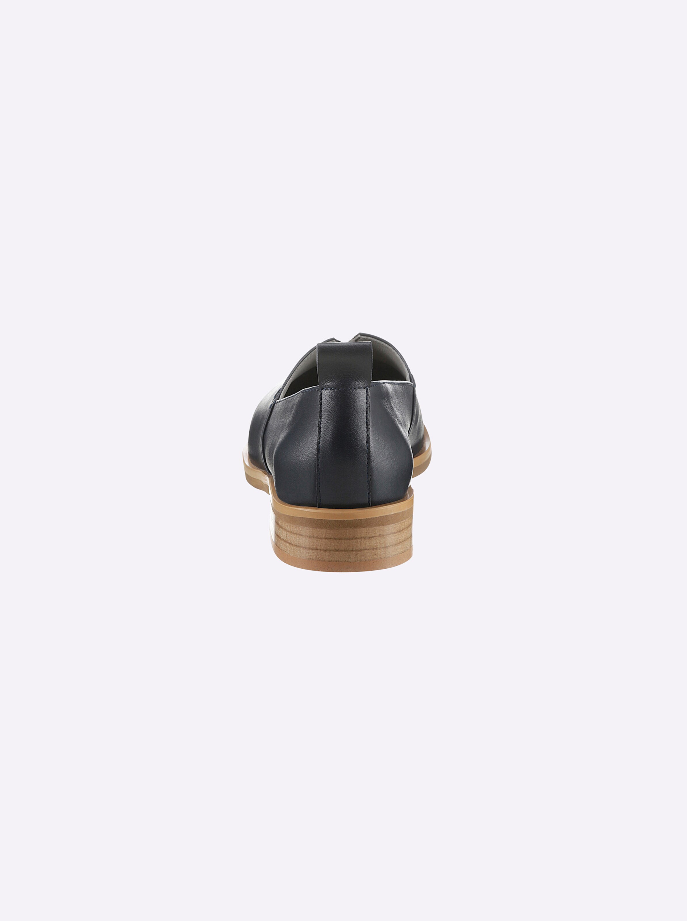 heine Slipper in marine-metallic