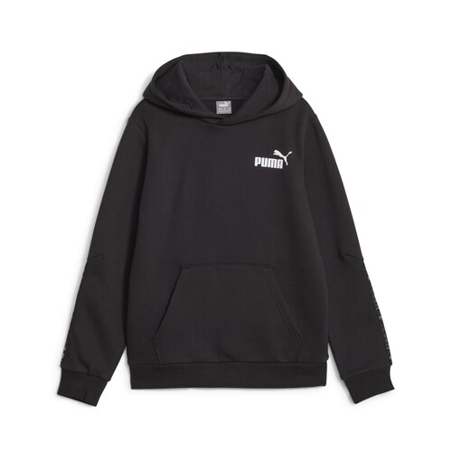 Puma - ESS TAPE CAMO HOODIE FL B - Noir