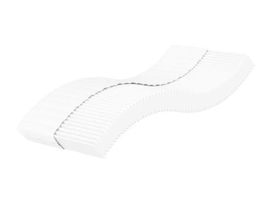 Lit de jour avec matelas gris foncé 90x200 cm tissu