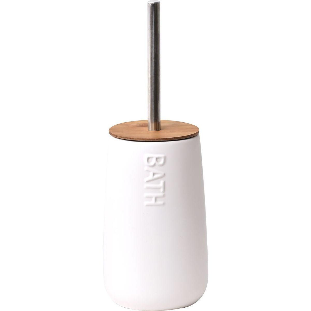 BROSSE DOLOMITE RONDE BATH BLANC BAMBOU