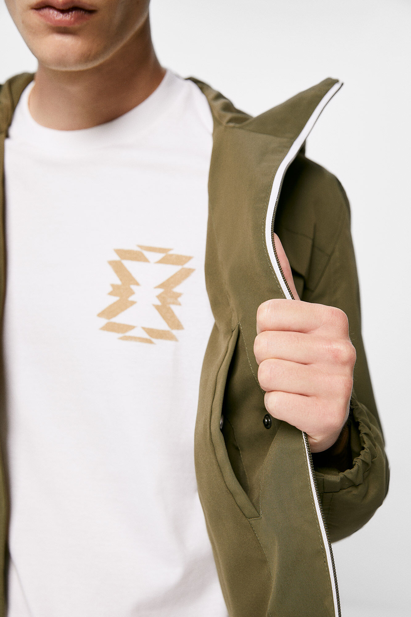 Parka técnica para meninas