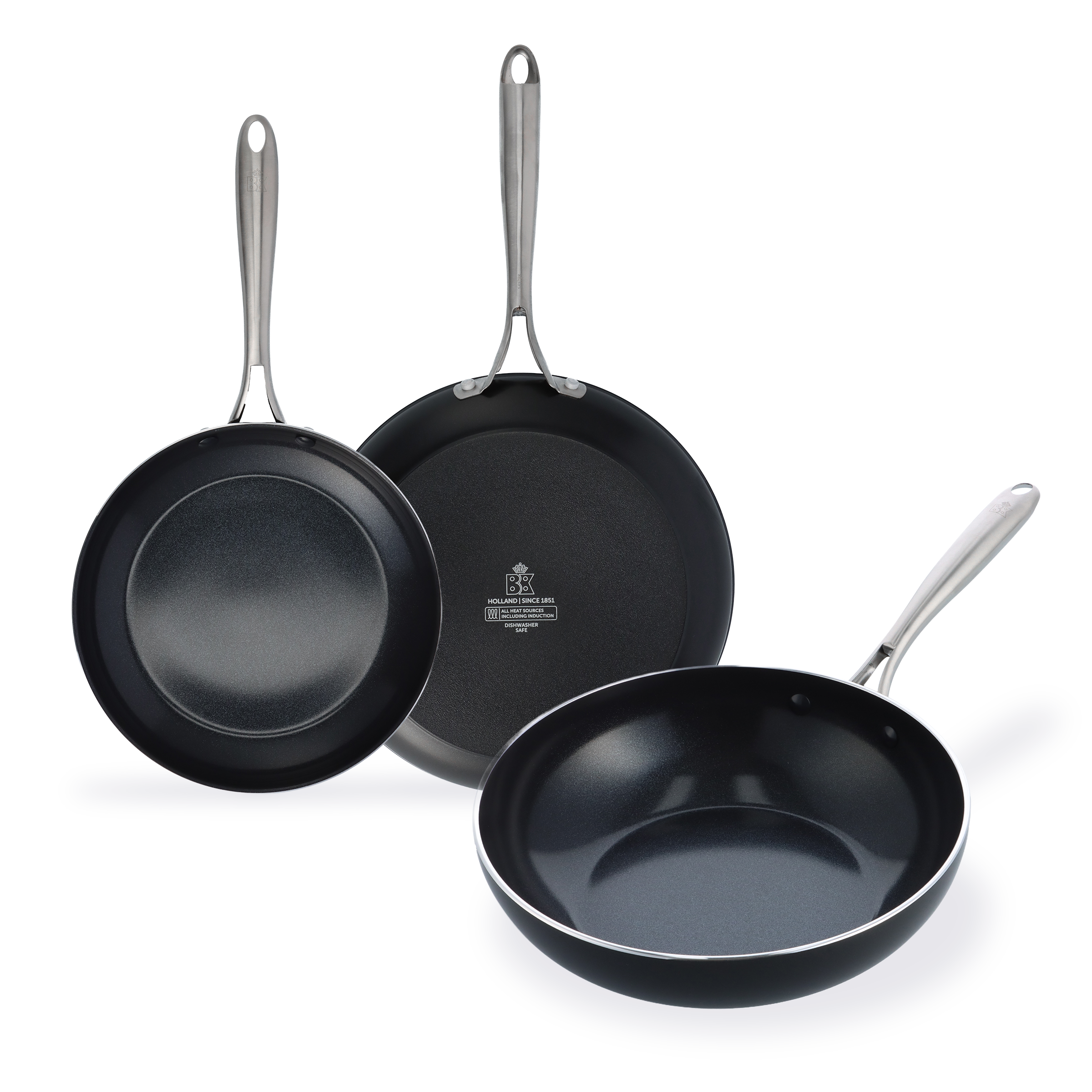 Magma koekenpannenset (24 28 cm)   Wok 28 cm