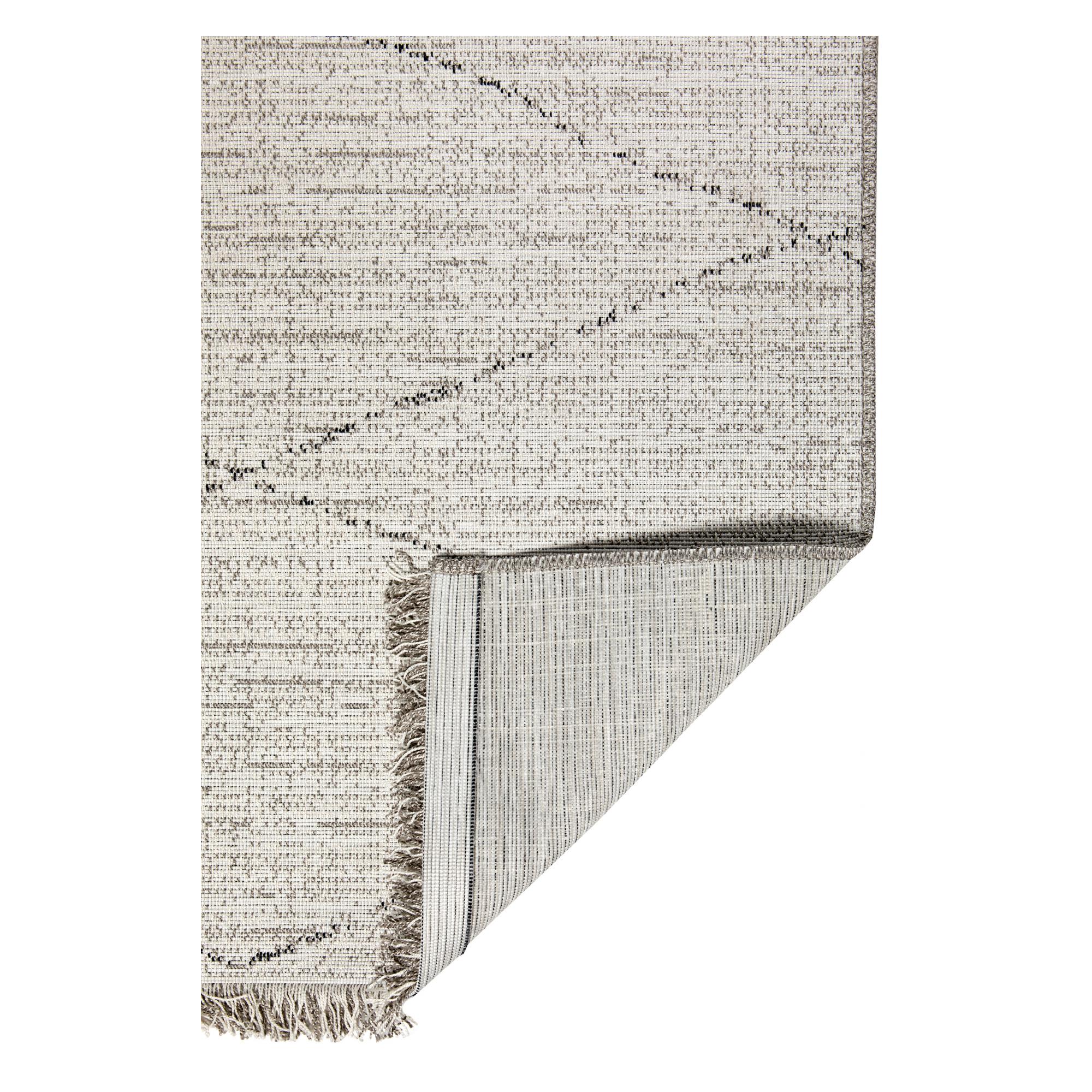 Tapis tweed outdoor neige 120 x 170 cm