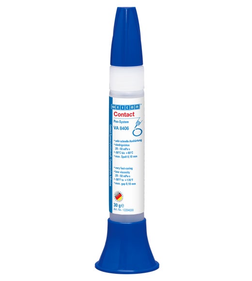 WEICON VA 8406 Cyanoacrylaatlijm | Superlijm voor snelle bevestiging en verlijming | 30 g