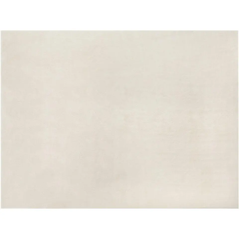 tectake® Kortpolig vloerkleed Soft Zone 160 x 230 cm - Crème