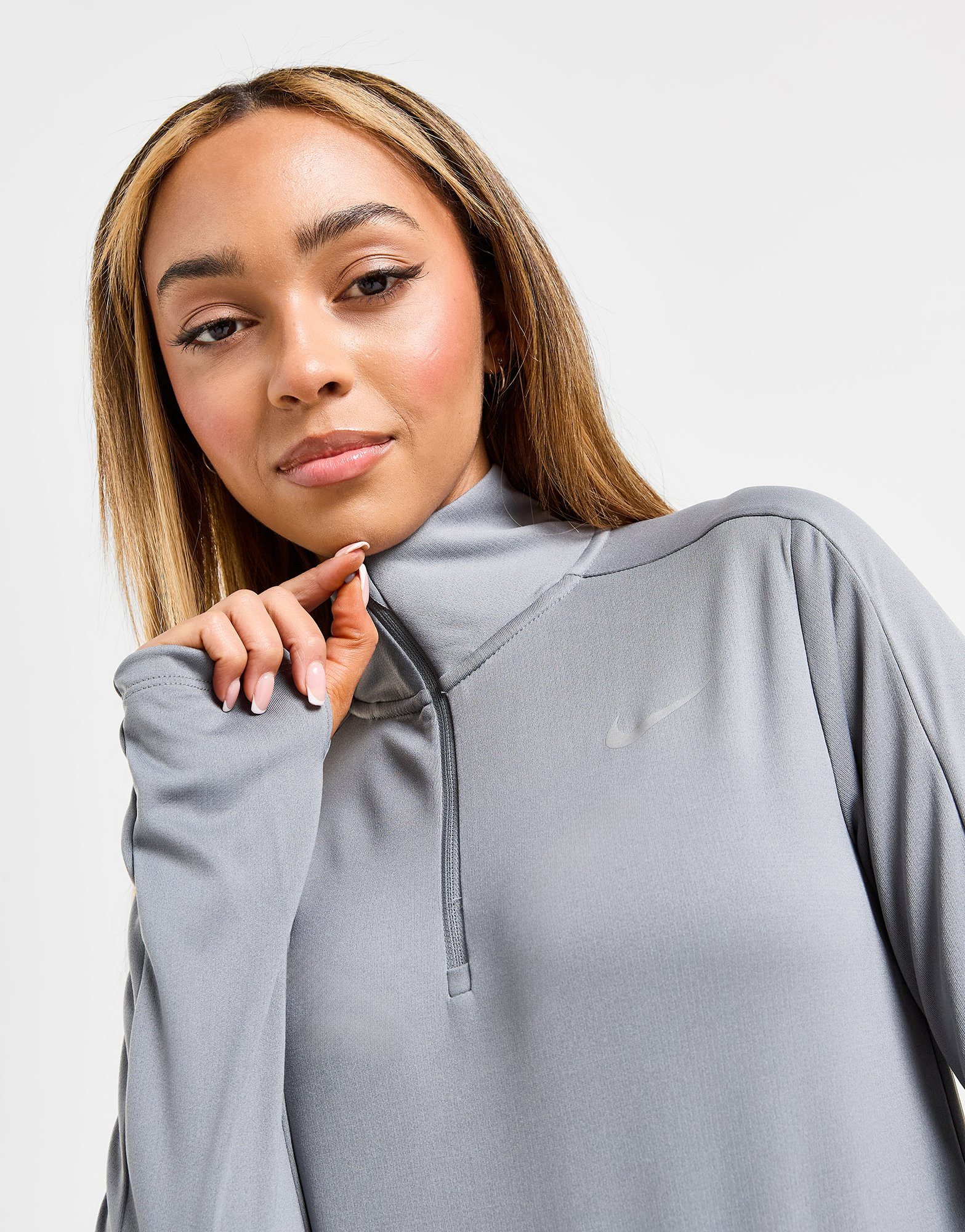 Nike Haut de survêtement zippé 1/4 Running Pacer Femme