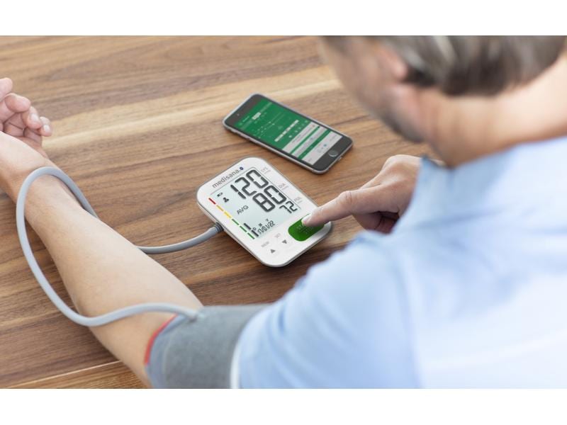 Medisana Blutdruckmessgerät BU 570 connect Oberarm-Blutdruckmessgerät