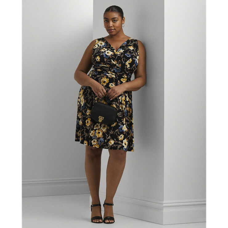Lauren Ralph Lauren STR CLASSIC JERSEY-DRESS Sort