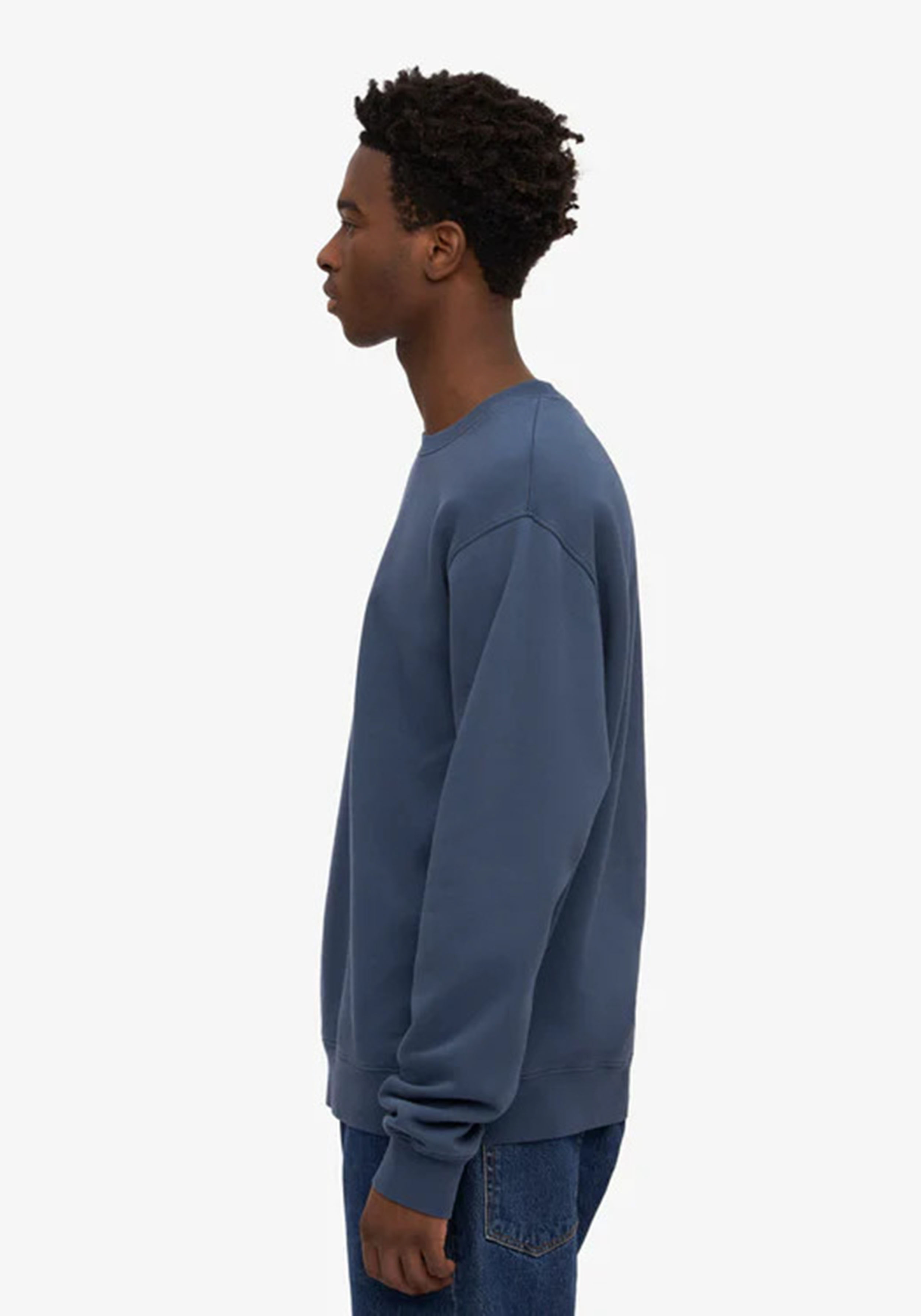Colorful Standard Herren-Sweatshirt Petrol Blue