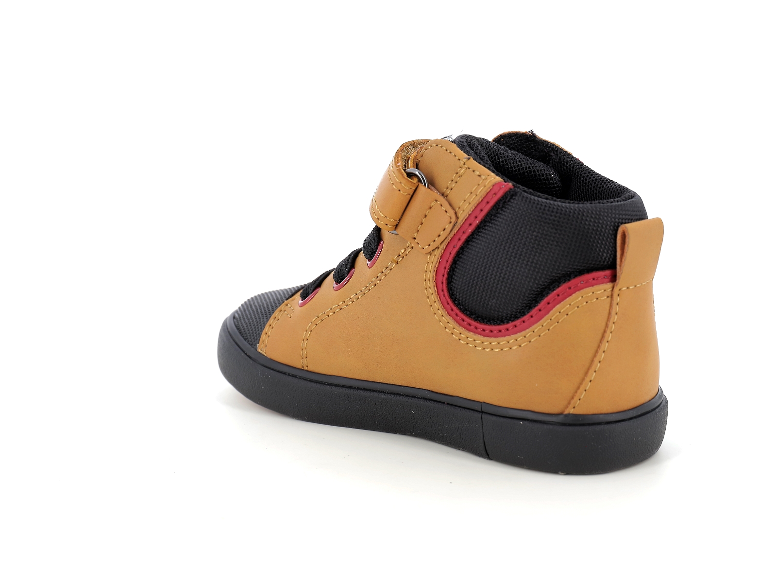 Geox-B GISLI BOY B361NB Matières combinées Moutarde