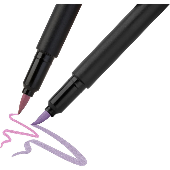 Faber-Castell - Filzstift Black Edition 6er - Pastell
