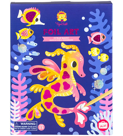 Tiger Tribe Kreatives Spielset - Foil Art - Ocean Magic