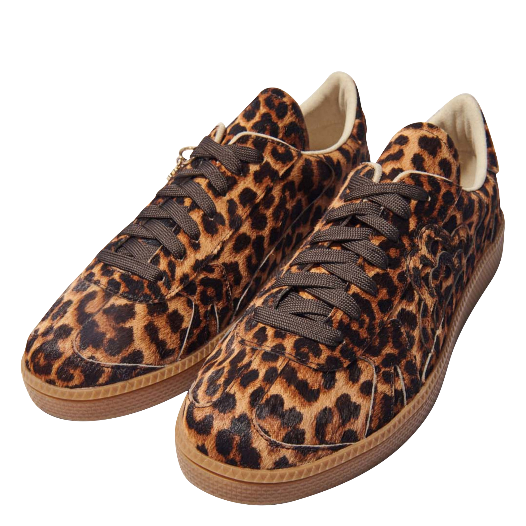 Baskets basses en cuir | Multicolore