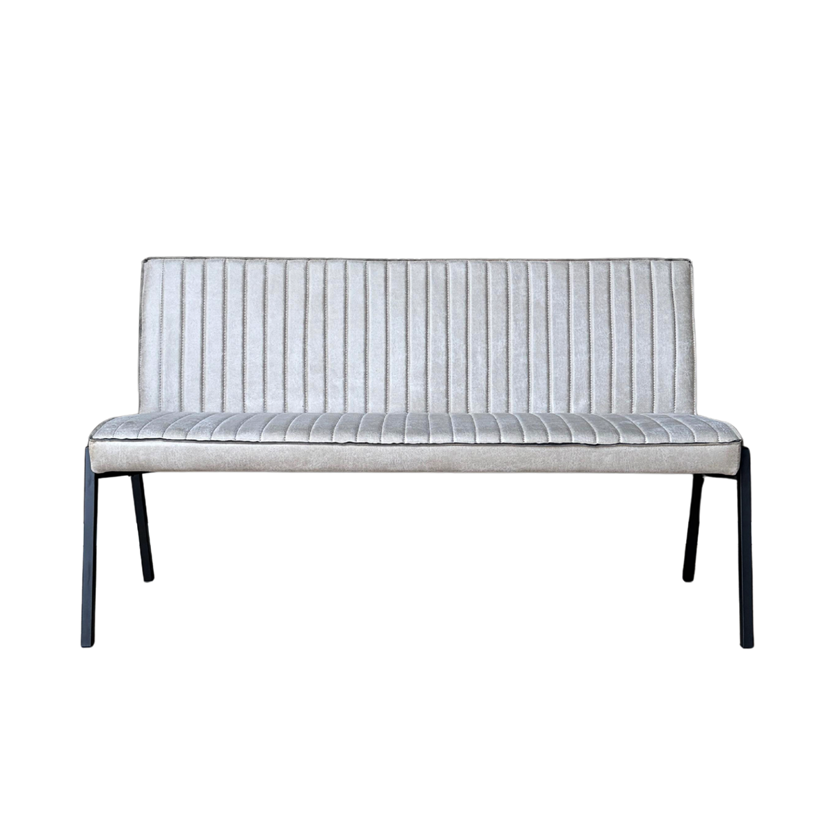 Eetkamerbank Stripes Ivoor 155 cm