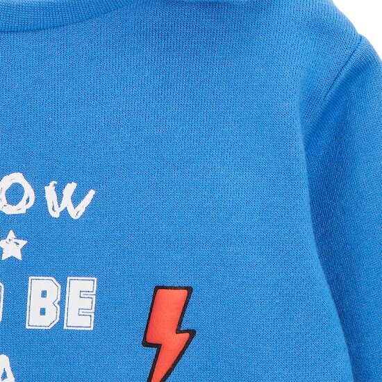 Pop mood Sweat   bleu électrique        de               Marèse