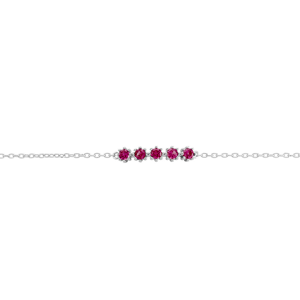 Bracelet Karrie Argent Blanc Oxyde De Zirconium