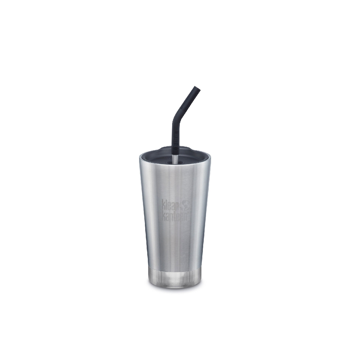 Copo térmico Klean Kanteen de 473 ml (16 oz) com tampa de canudo