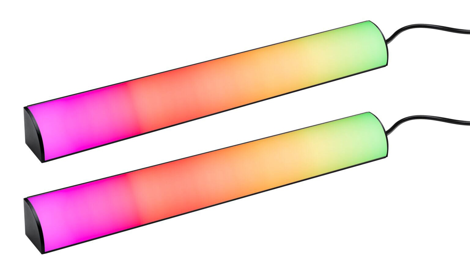 Paulmann LED Lichtleiste Entertain DYNAMIC RGB 2er Set je 30 cm
