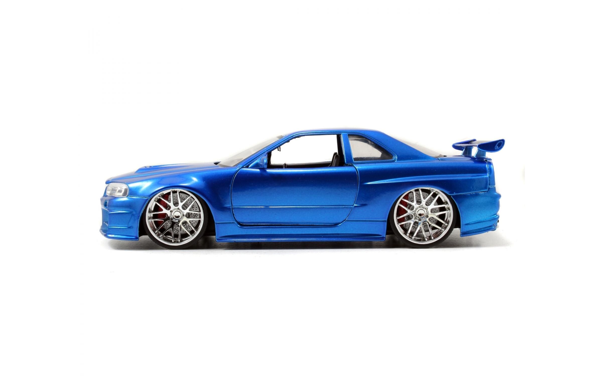 Sportwagen Fast & Furious 2002 Nissan Skyline 1:242002 Nissan Skyline Sammlermodell im Massstab 1:24