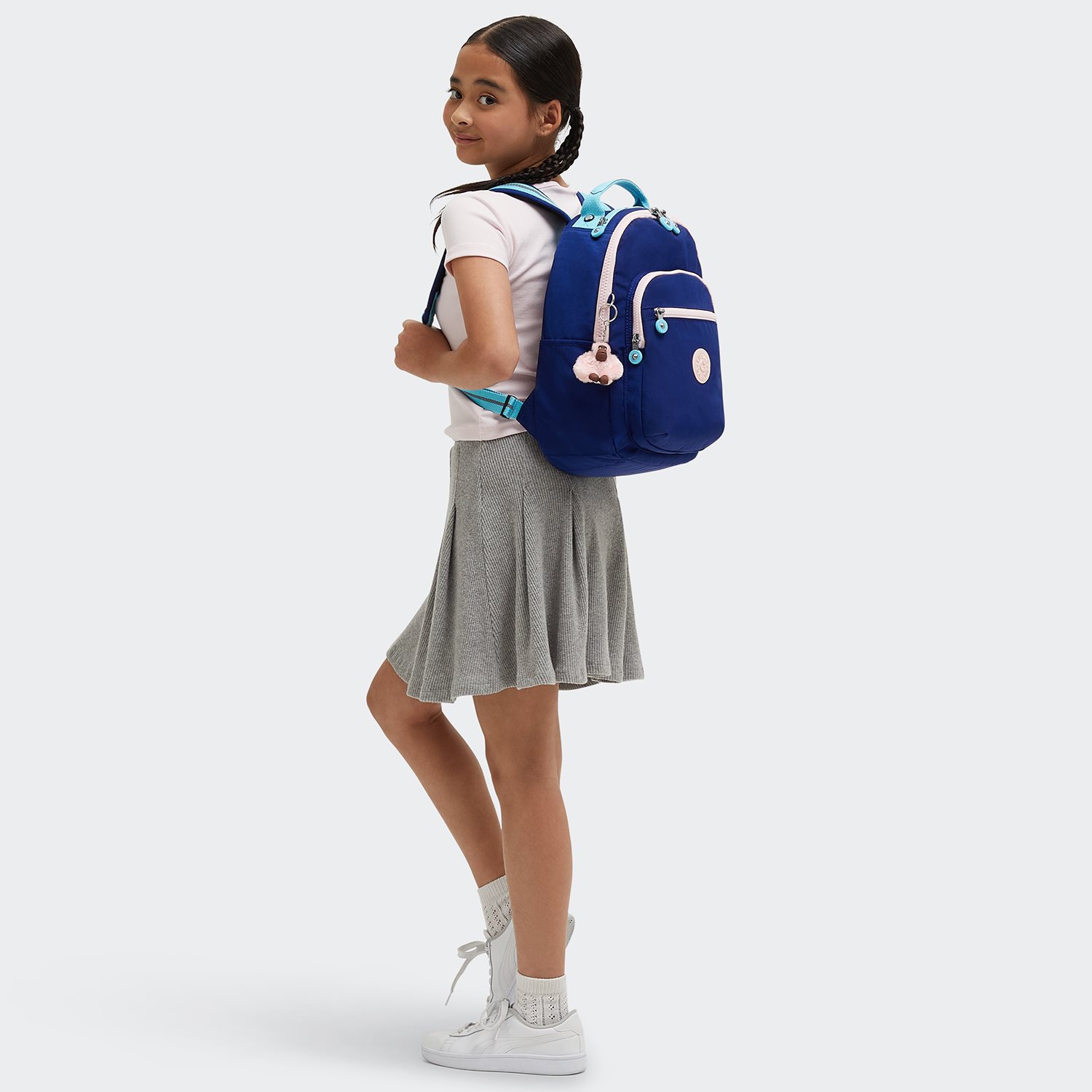 Kipling Seoul S solar navy c