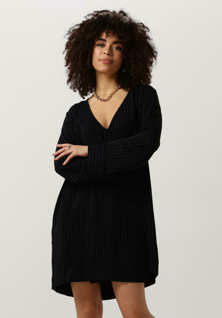 CATWALK JUNKIE zwarte catwalk junkie mini jurk dr gita