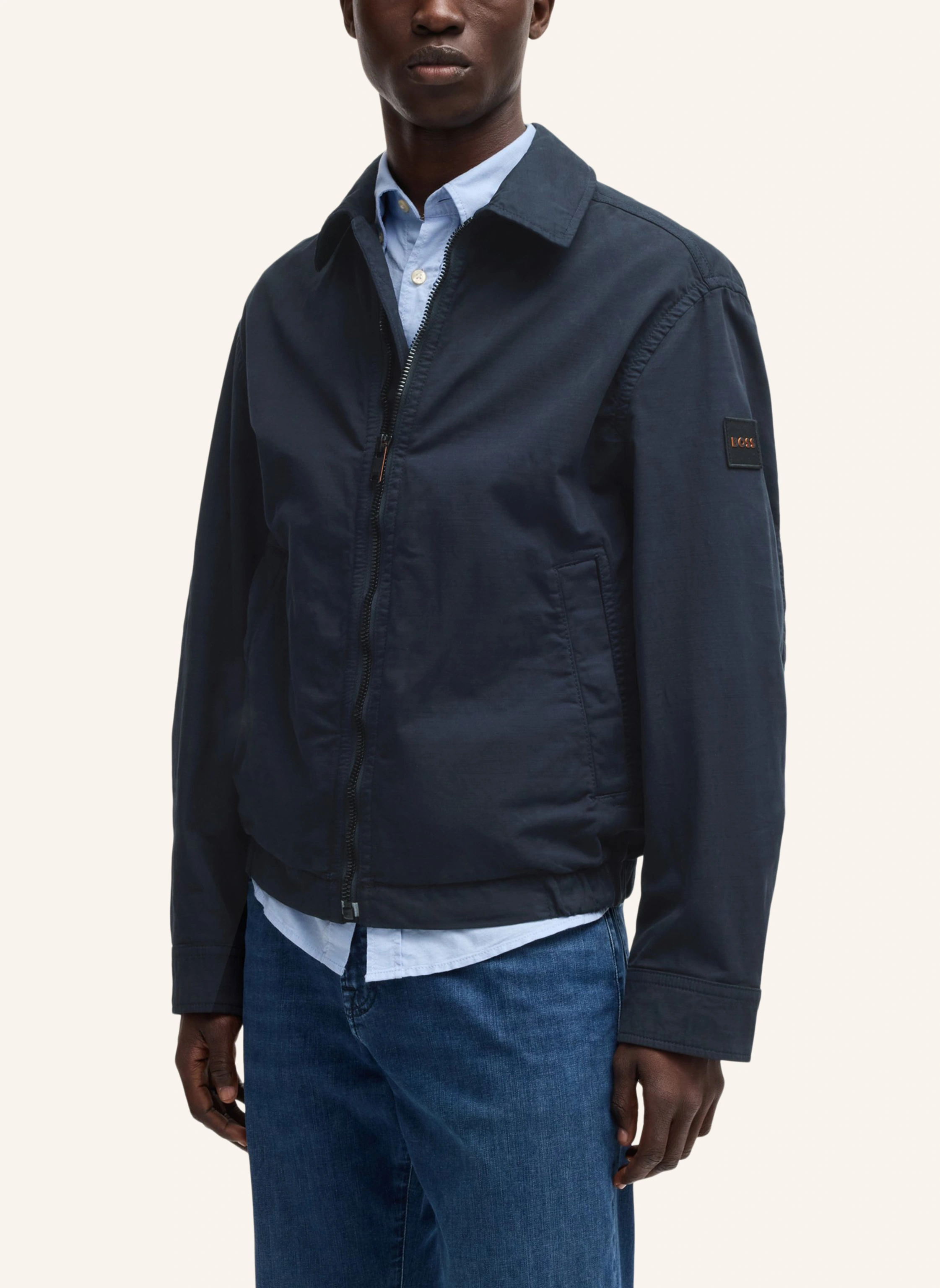 BOSS Casual Jacke OCRUSH-D Relaxed Fit