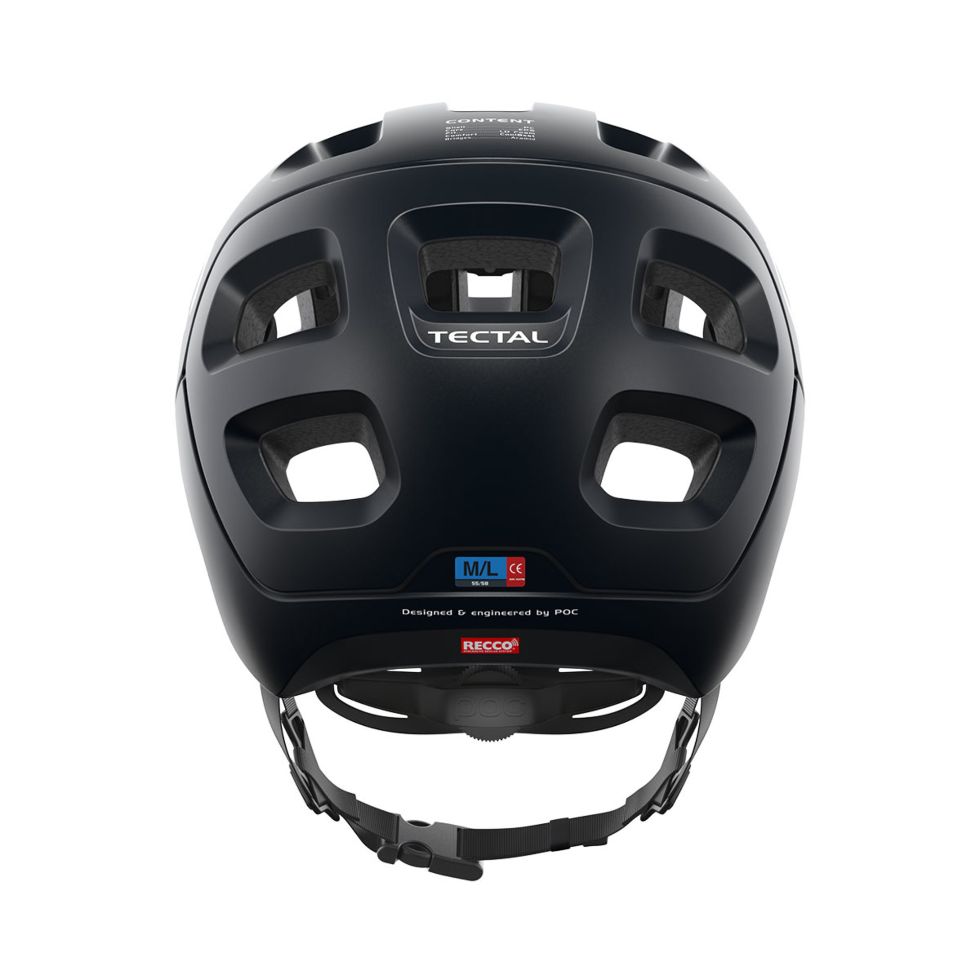 POC Tectal MTB Fietshelm Zwart