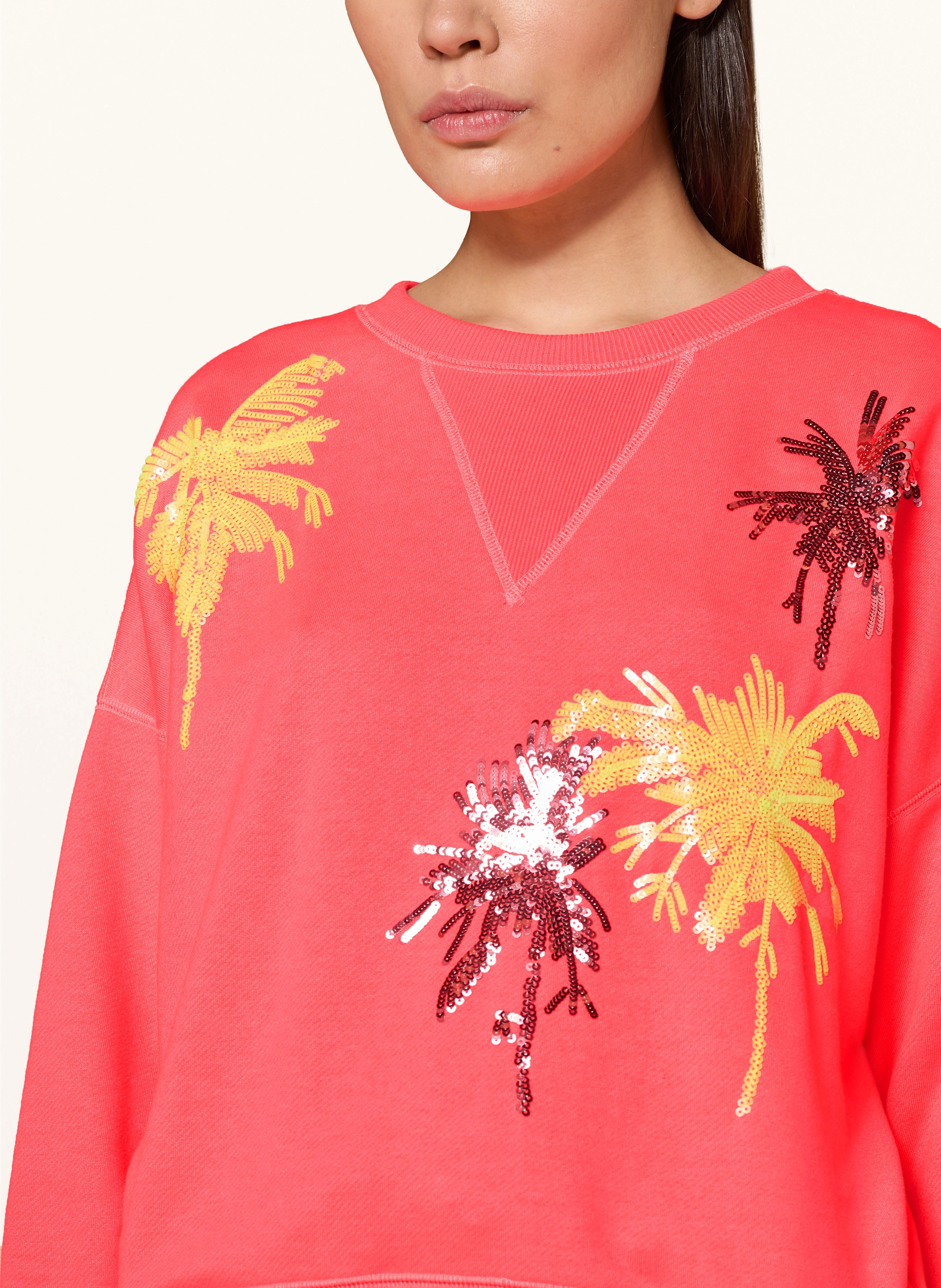 miss goodlife Sweatshirt mit Pailletten