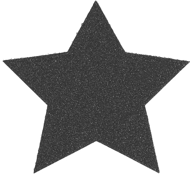 Primaflor-Ideen in Textil Platzset »Stern, Weihnachtsdeko« ideal als Untersetzer oder Tischdeko, Grösse 16,5 cm