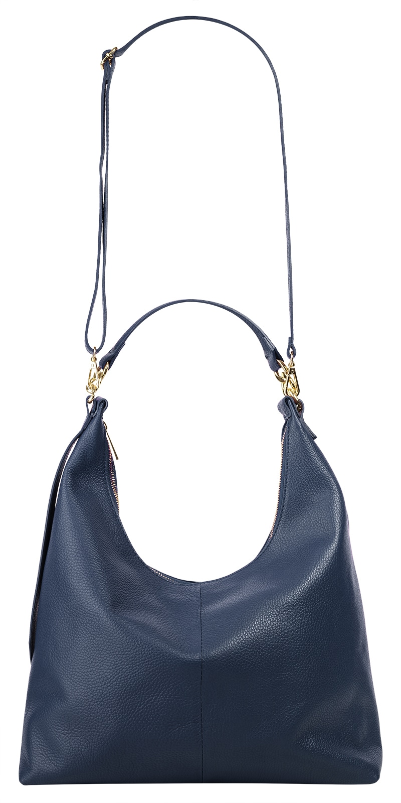 Samantha Look Shopper Made in Italy, Grosse Handtasche mit Smartphonefach
