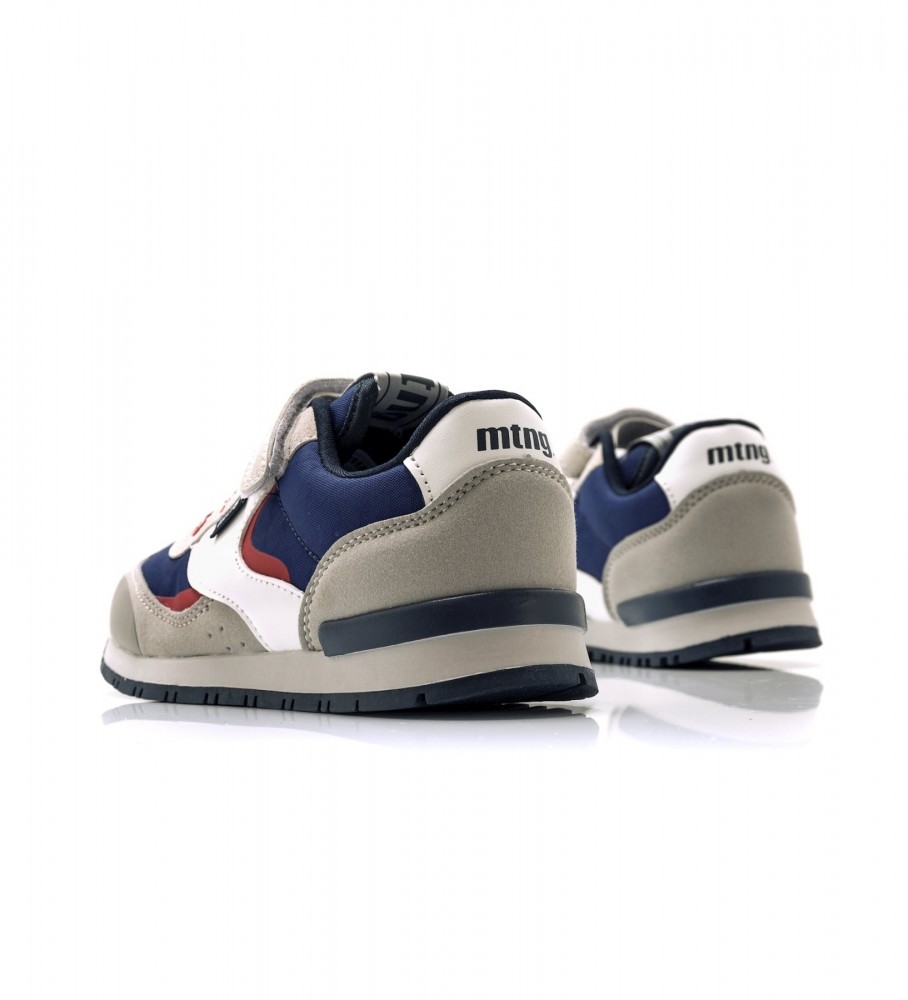 Tênis Mustang Infantil Verde Menta, Azul Marinho e Cinza