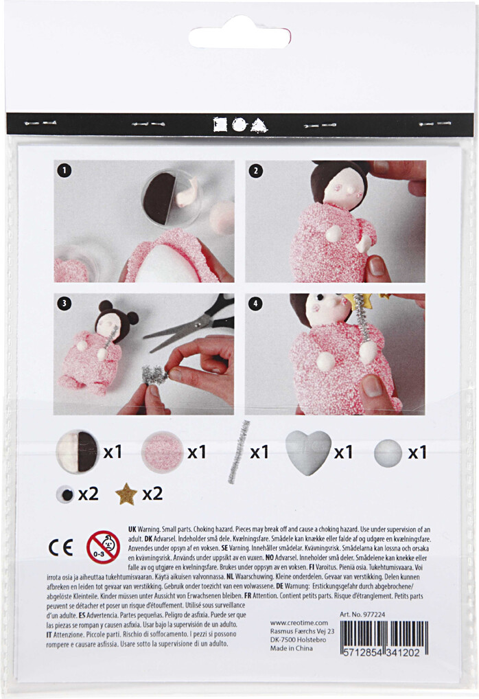 Diy Kit - Silk Clay Og Foam Clay - Fe Med Tryllestav