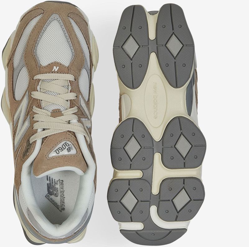 Sneakers New Balance 9060  Beige/zilver  Dames