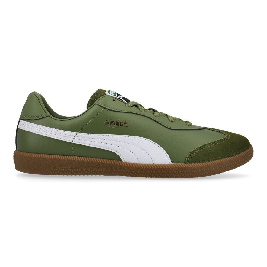 PUMA King 21 IT - Vert/Blanc