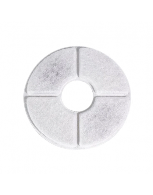 Petlux Vervangingsfilter - Drinkfontein - Kattendrinkbak - 17x17x1 cm Wit M