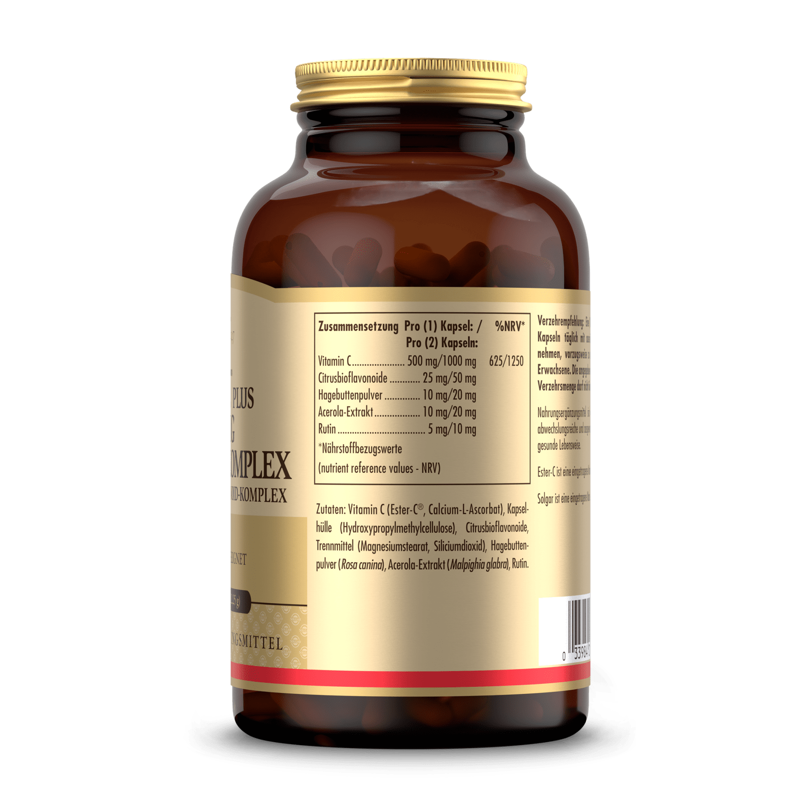 Ester-C Plus 500 mg Vitamin C-Komplex (250 Kapseln)