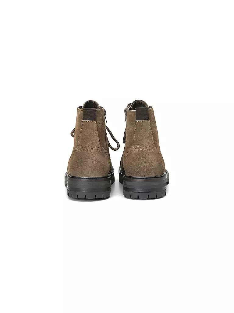 MARC O'POLO Schnürboots hellbraun