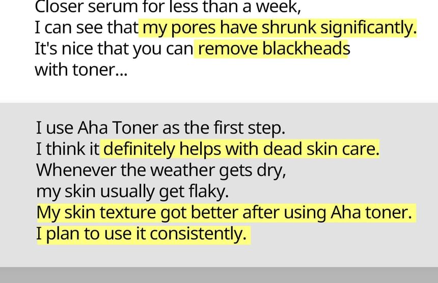 FRANKLY - AHA 8.05 Reinigende & Exfoliërende Toner