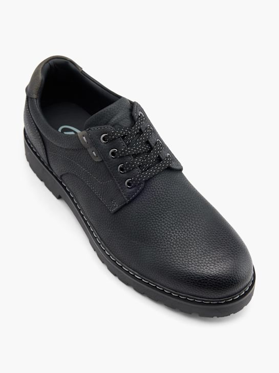 AM SHOE Businessschuh Schwarz
