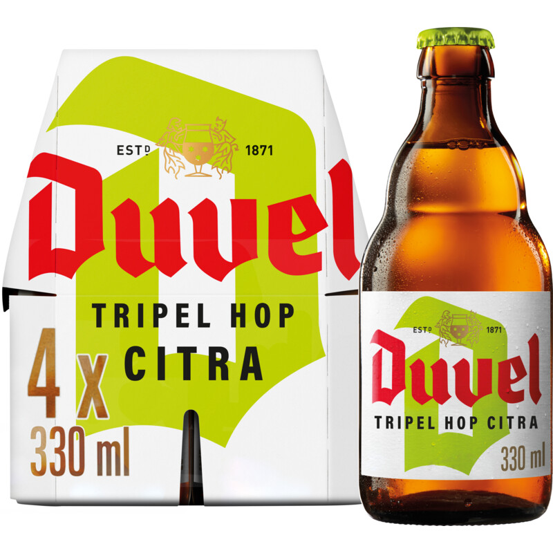 Duvel Tripel hop citra 4-pack